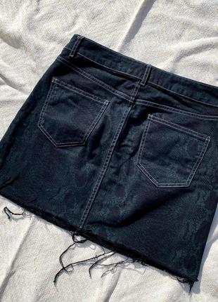 Юбка / юбка / юбочка / джинсовая юбка / мини юбка2 фото