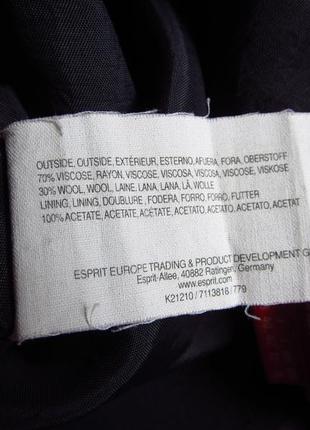 Юбка  esprit 30%шерсть 8