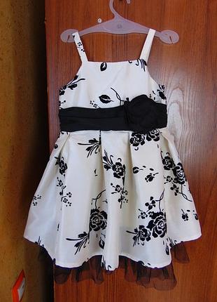 Праздничный сарафан на 3-4 года