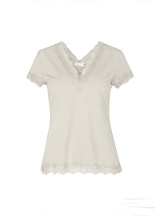 Rosemunde  топ з мережевом як новий