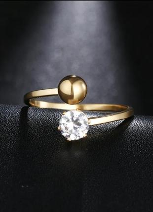 Медаль кольцо поцелуйчики сталь нержавейка нержавеющая медицинская кольцо с шариками медзолото кольца