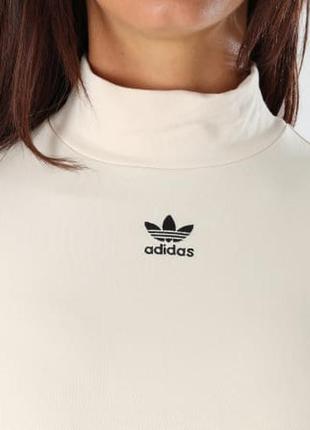 Стильний укорочений лонгслів adidas3 фото