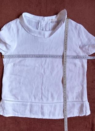 100%лен блуза white stuff6 фото
