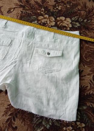 Жіночі шорти білі 52/54 розмір ❣️ все по 38 або 3 шт за 💯2 фото