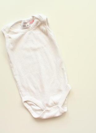 Боди маечка в рубчик на 6-8 месяцев