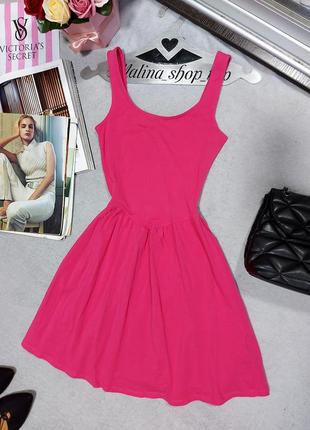 Розовое платье красивое платье 42 44 распродажа new look2 фото