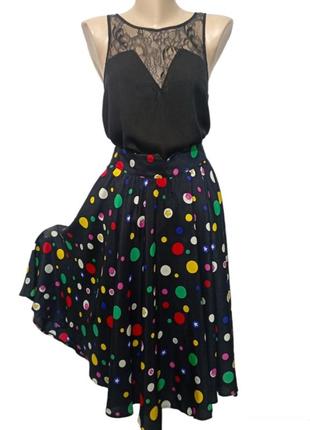 Laurel, юбка - солнце, яркая, оригинал, 23% шелка.