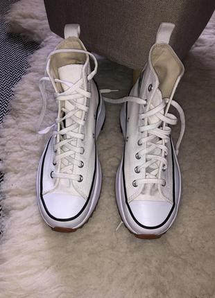 Converse новые коллекции унисекс кеды на платформе танкетке оригинал конверсы мужские...