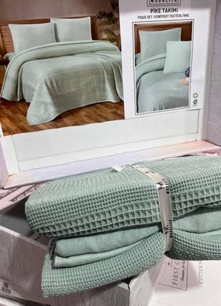 Турецька літня постільна білизна з піке