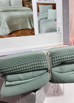 Турецька літня постільна білизна з піке