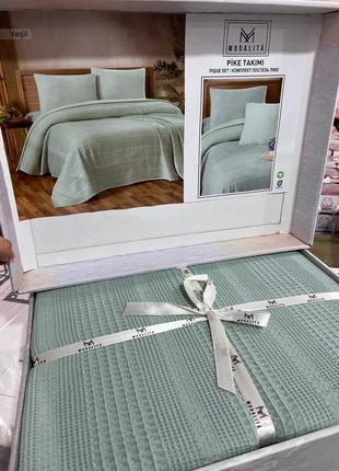 Турецька літня постільна білизна з піке