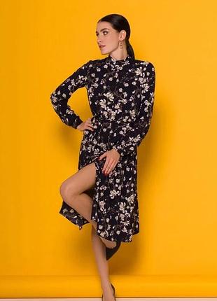 Платье для женщин цвет темно-синий размер s fi_001239