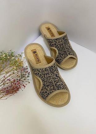 Жіночі відкриті капці тапочки української фабрики belsta❤️