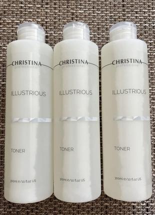 Відновлюючий тонік christina illustrious toner