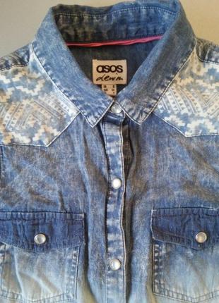 Супер стильная удлиненная безрукавка asos denim xs