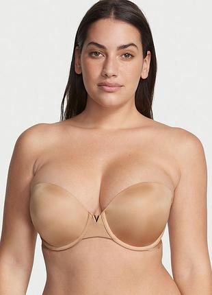 Безшовний бюстгальтер пушап балконет анжеліка 34c 36b 75c 80b оригінал victoria's secret виктория сикрет вікторія сікрет