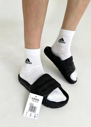 Сланці adidas adilette slides black1 фото