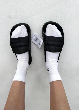 Сланцы adidas adilette slides black5 фото