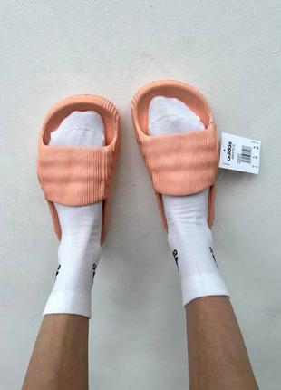 Сланцы adidas adilette slides peach4 фото