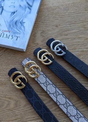 Ремень gucci узкий 🤩