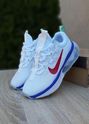 Кроссовки nike vapormax move to zero white red blue