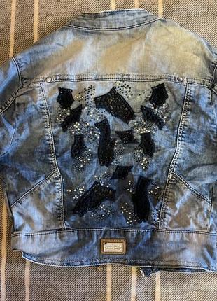 Джинсовые курточки-болеро