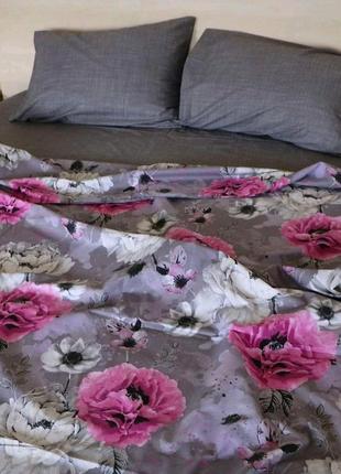 Постельное белье евро размер бязь люкс