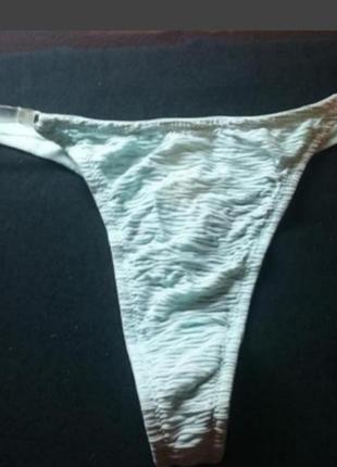 Стринги c&amp;a, canda,,винтаж. на силиконовых шлейках. р s...