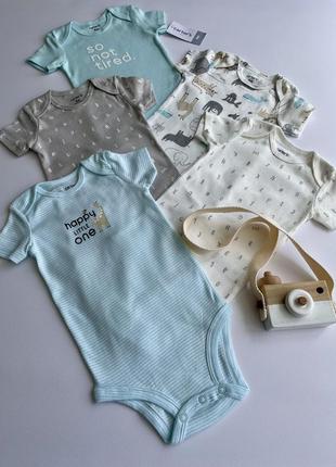 Боді бодіки з коротким рукавом carter’s картерс для хлопчика