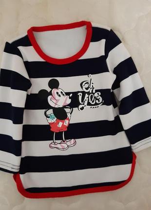 Теплий батник унісекс на 4-5 років