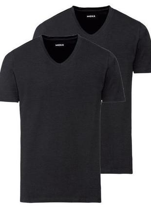 Чоловіча базова футболка mexx — розмір l чорний