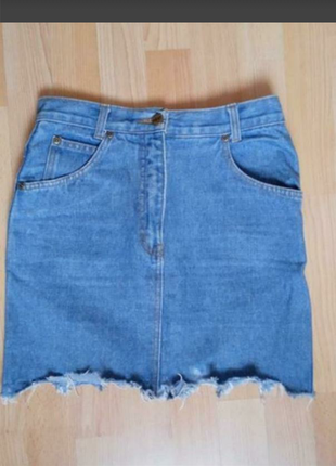 Джинсовая юбка h&m