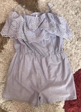 Комбинезон с макраме