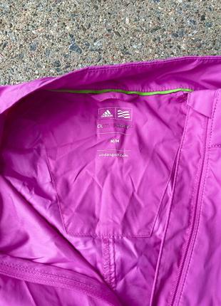 Вітровка adidas малинова насичений колір, спортивна кофта адідас6 фото
