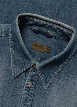 Kenzo homme vintage denim shirt2 фото