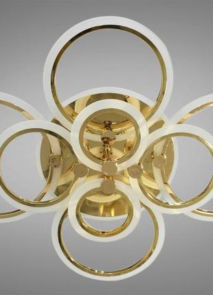 Потолочная люстра с диммером и led подсветкой a8022/8g led 3color dimmer