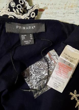 Блуза primark
індія р. 46 48 бавовна вишивка сорочка7 фото