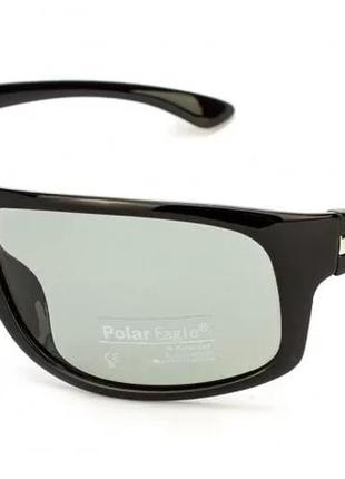 Спортивные фотохромные очки ( хамелеоны ) серые "polar eagle" 8403-c2