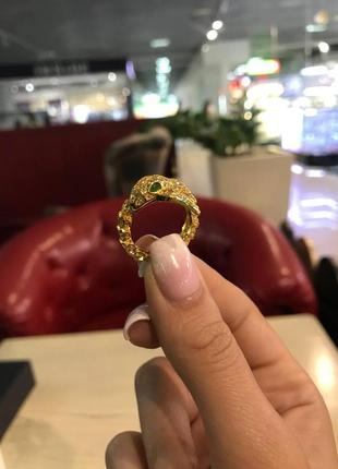 Брендовое кольцо змея