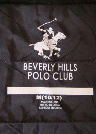 Куртка демисезонная beverly hills polo club из сша6 фото