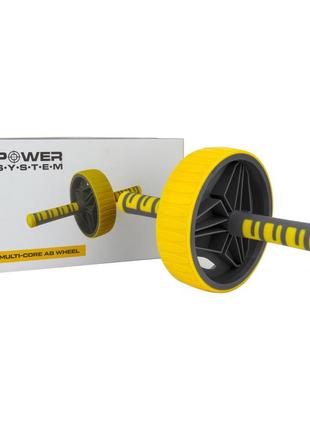 Колесо для преса power system ps-4034 multi-core ab wheel yellow