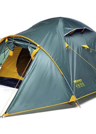 Палатка трехместная  - 2,1 x 2,1 x 1,3м дельта  ll