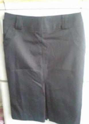 Новая юбка - карандаш (женственная и сексуальная) тёмно-синего цвета2 фото