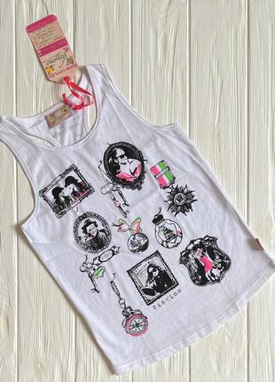 Детская футболка для девочки vingino 9-10лет 128-134см майка италия хлопок