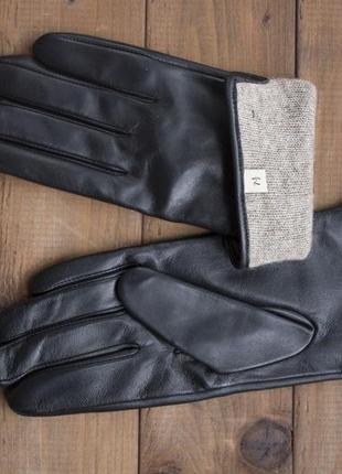 Женские кожаные сенсорные перчатки из очень качественной кожи5 фото