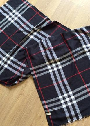 Шарф палантин burberry 65% кашемир 35% шёлк