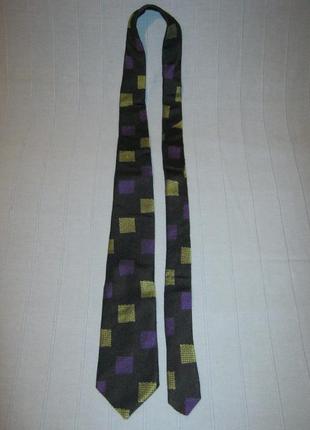 Галстук etro milano шелковый краватка шелк2 фото