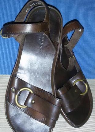 Cупермодные кожаные босоножки clergerie(фрация) размер 40 (26см)2 фото