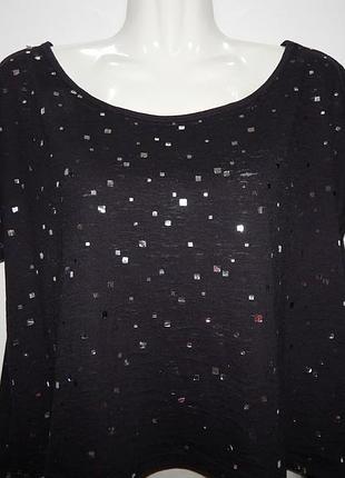 Футболка- топ жіноча трикотажна фірмова justice ukr 50-52 р. 087фн (в указанном размере, только 1 шт)