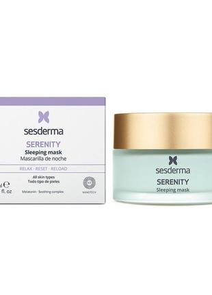 Маска ночная для лица sesderma serenity sleeping mask 50 мл